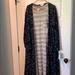 Lularoe Dresses | Lularoe Medium Carly And Large Sarah. Nwt | Color: Black/Cream | Size: M