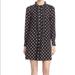 Kate Spade Dresses | Kate Spade 100% Silk Black Floral Short Dress | Color: Black | Size: Xs