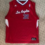 Adidas Shirts & Tops | La Clippers Adidas Griffin Jersey Youth Size Xl | Color: Red | Size: Xlb