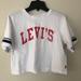 Levi's Shirts & Tops | Levi’s Loose Fitting Tshirt | Color: Red/White | Size: Lg