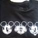 Disney Tops | Disney Mickey Mouse Black Tee Shirt L | Color: Black/White | Size: Lj