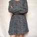 Zara Dresses | Flow-Y Fashion Print Dress | Color: Blue/White | Size: M