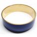 J. Crew Jewelry | J Crew Gold Navy Enamel Thick Bangle | Color: Blue/Gold | Size: Os