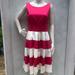 Kate Spade Dresses | Kate Spade Pink And Cream Dress Size 8 | Color: Cream/Pink | Size: 8