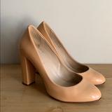 J. Crew Shoes | J. Crew Etta Patent Leather Pumps Apricot Mist | Color: Cream/Tan | Size: 6.5