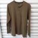 Levi's Shirts | Levis Long Sleeve Henley Shirt Made In Egypt Xl | Color: Brown | Size: Xl