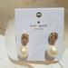 Kate Spade Jewelry | New Kate Spade New York Pearl Drop Earrings | Color: Cream/Gold | Size: Os