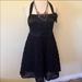 Torrid Dresses | Black Rosette Halter Dress | Color: Black | Size: 14