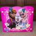 Disney Other | Frozen Trifold Purse | Color: Blue/Pink | Size: Osbb