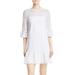 Kate Spade Dresses | Lace Flounce Shift Cocktail Dress | Color: White | Size: 00