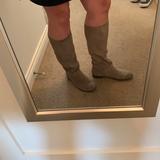 Nine West Shoes | Below The Knee Suede Boots From Nine West | Color: Tan | Size: 8.5