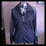Adidas Jackets & Coats | Adidas Track Jacket | Color: Black/Blue | Size: M