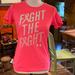 Under Armour Tops | Fight The Fight Cancer Shirt Under Armour | Color: Pink | Size: Xs