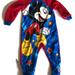 Disney Pajamas | Mickey Mouse Clubhouse Infant Boys Fleece Blanket Sleeper Footed Pajamas | Color: Blue/Red | Size: 24mb