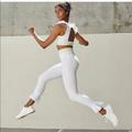 Free People Pants & Jumpsuits | Free People Movement High Rise Sanctuary Leggings | Color: White | Size: M