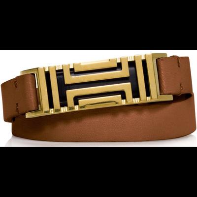 Tory Burch Accessories | Tory Burch Fitbit Watch Band | Color: Brown/Gold | Size: Os
