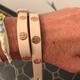 Tory Burch Jewelry | Double Wrap Logo Stud Bracelet | Color: Gold | Size: Os
