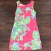 Lilly Pulitzer Dresses | Lilly Pulitzer Pink Lemonade Delia Shift Dress 0 | Color: Green/Pink | Size: 0