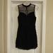 Free People Dresses | Free People Lace Tiered High Neck Dress Size 4 | Color: Black | Size: 4
