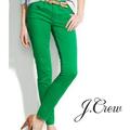 J. Crew Jeans | J Crew Matchstick Green Jeans Sz 25r | Color: Green | Size: 25