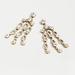 J. Crew Jewelry | J. Crew Crystal Icicle Chandelier Earrings | Color: Silver | Size: Os