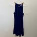 Michael Kors Dresses | Navy Blue Michael Kors Dress Size L | Color: Blue/Gold | Size: L
