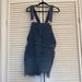 Free People Dresses | Free People Denim Overall Dress | Color: Blue | Size: 12