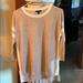 J. Crew Sweaters | J Crew Jersey Style Sweater | Color: Cream/Tan | Size: Xs