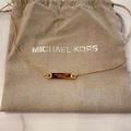 Michael Kors Jewelry | Michael Kors Michael Rose Gold Brand Logo Necklace | Color: Gold | Size: Os