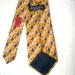 Gucci Accessories | Gucci Blue Gold Red Stripes 100% Silk Tie Playing Cards Hearts Stripes Italy | Color: Blue/Gold | Size: Os