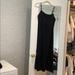 Zara Dresses | Black Zara Maxi Dress | Color: Black | Size: L