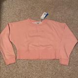 Adidas Tops | Adidias Women's Cropped Pink Sweatshirt | Color: Pink | Size: Xs