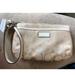 Coach Bags | Coach Cream & Tan Colored Wristlet Nwt | Color: Cream/Tan | Size: Os