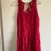 Free People Dresses | Free People Lace Dress. | Color: Red | Size: Xs