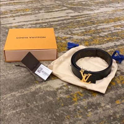 Louis Vuitton LV Initiales Reversible 30MM LV Monogram Belt - Brown Belts,  Accessories - LOU712524