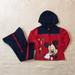 Disney Matching Sets | Disney Baby Mickey Mouse Shirt And Pant Outfit | Color: Blue/Red | Size: 24mb