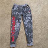 Under Armour Bottoms | Boys Under Armour Joggers | Color: Gray/Red | Size: Lb