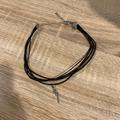 American Eagle Outfitters Jewelry | Lightning Bolt Choker Necklace | Color: Brown/Silver | Size: Os