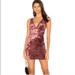 Free People Dresses | Free People Viper Velvet Dress | Color: Pink/Red | Size: Xs