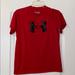 Under Armour Shirts & Tops | Boys Under Armour Large Dri-Fit Tshirt | Color: Red | Size: Lb