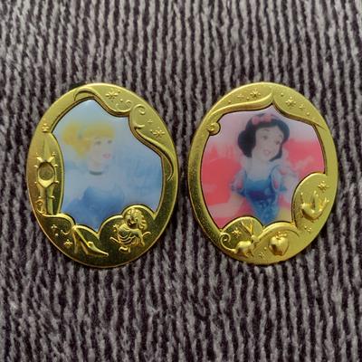 Disney Accessories | Cinderella And Snow White Disney Pins | Color: Gold | Size: Os