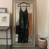 Free People Dresses | Free People Intimately Dark Blue Sequin Dress Xs | Color: Black/Blue | Size: Xs