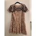 Free People Dresses | Free People Lace Embroidered Dress With Slip | Color: Pink/Purple | Size: Xs