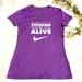 Nike Tops | Nike Dri-Fit Tee Woman’s Size Small | Color: Purple | Size: S