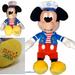 Disney Other | Disney Mickey Mouse Macy’s Holiday 2009 Plush Toy | Color: Black/White | Size: All Ages