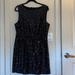 Madewell Dresses | Broadway & Broom Madewell Sequin Shift Dress | Color: Black | Size: 12