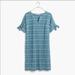 Madewell Dresses | Embroidered Tie-Sleeve Dress | Madewell | Color: Blue | Size: Xs