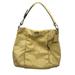 Coach Bags | Coach Leather Large Women Shoulder Bag | Color: Cream/Tan | Size: Large