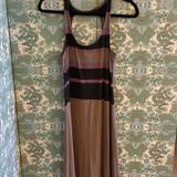 Free People Dresses | Free People Striped Knit Maxi Dress | Color: Brown/Purple | Size: S