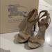 Burberry Shoes | Burberry Heels | Color: Tan | Size: 7